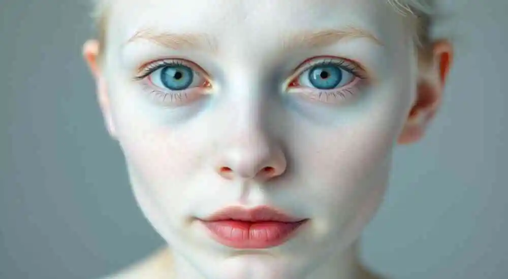 Oculocutaneous albinism type 2