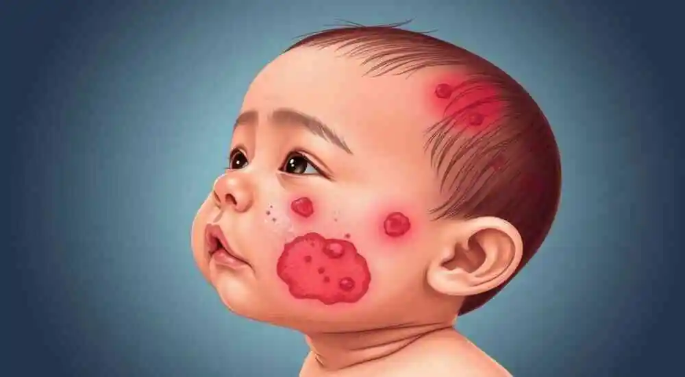 Giant congenital melanocytic nevus